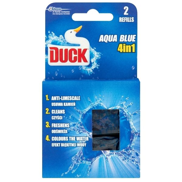 Duck AQUA BLUE - PODWÓJNY Zapas DO ZAWIESZKI 2X40g (634929)
