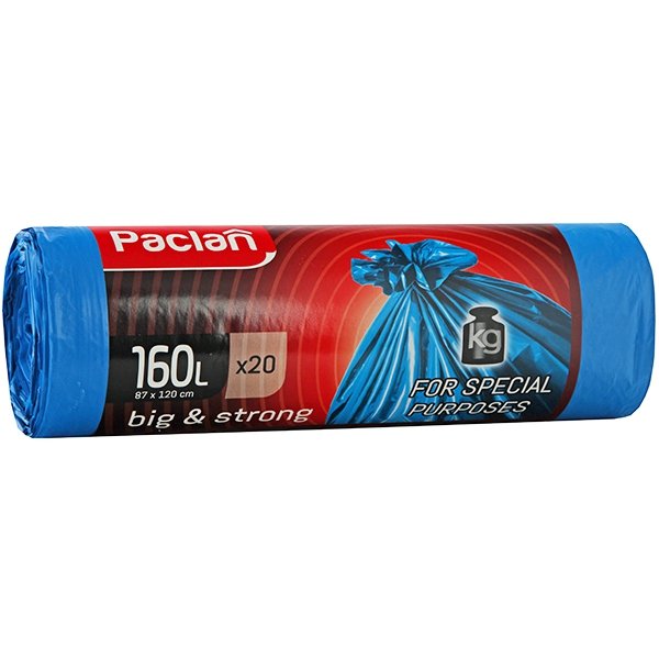 Paclan WORKI NA ŚMIECI BIG&STRONG 160L 20SZT. (134740)