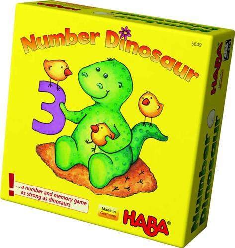 Haba gra towarzyska Liczby Dinozaura mini