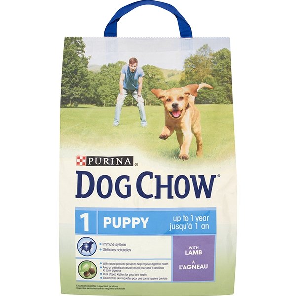 Karma dla szczeniąt PURINA Dog Chow Puppy, jagnięcina, 2,5 kg.