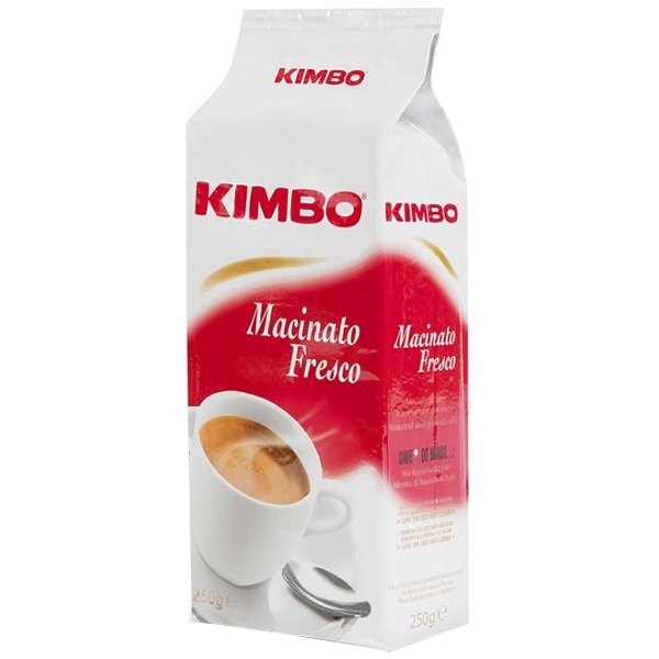 Kimbo Włoska kawa mielona Macinato Fresco, 250 g