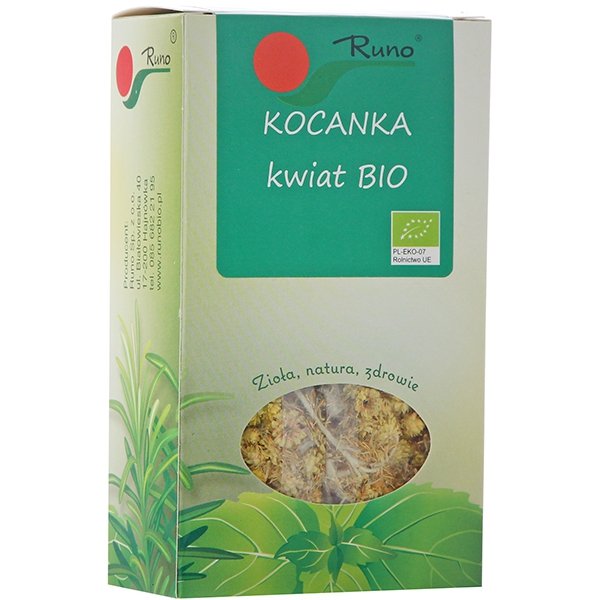 Runo Kocanka kwiat BIO, 25 g