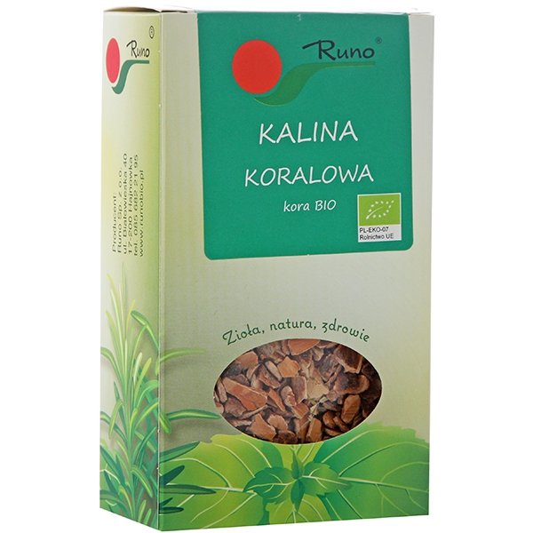 Runo Kalina koralowa kora Bio, 50 g