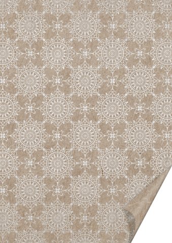 Karton Ornamenty, srebrny