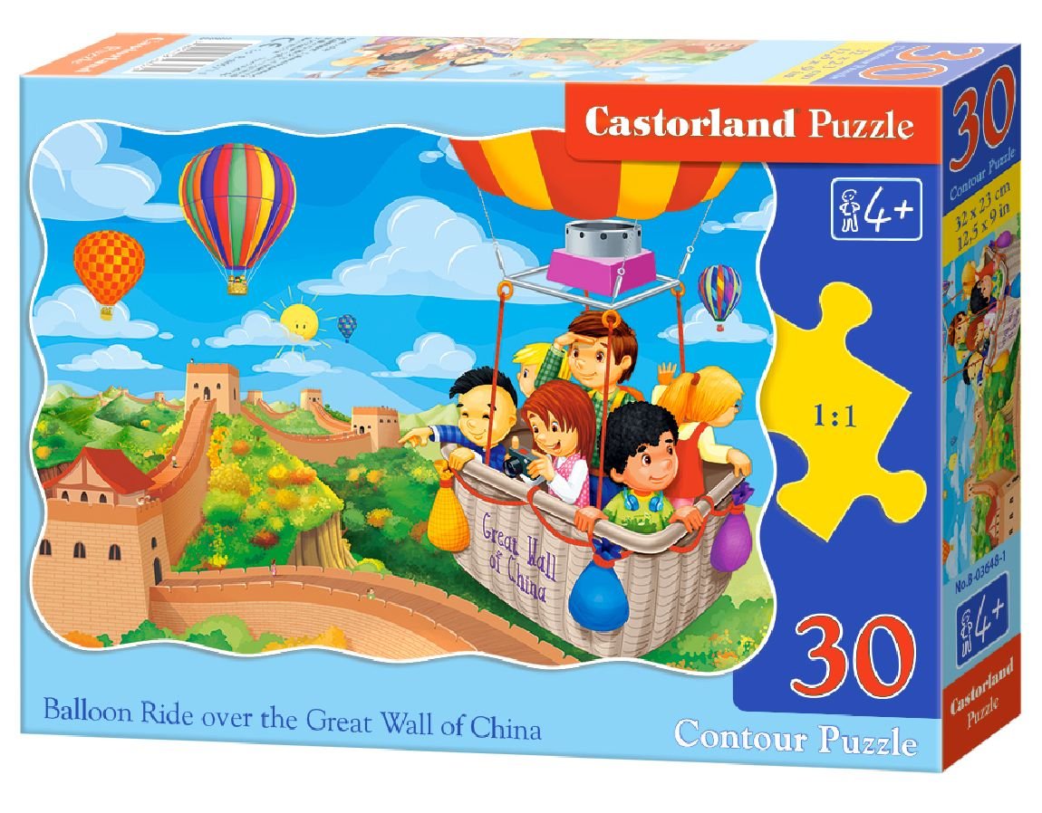 Castorland 30 Elementów Wycieczka balonem