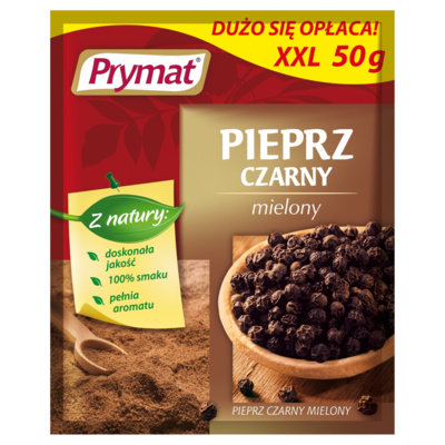 Prymat Pieprz czarny mielony XXL