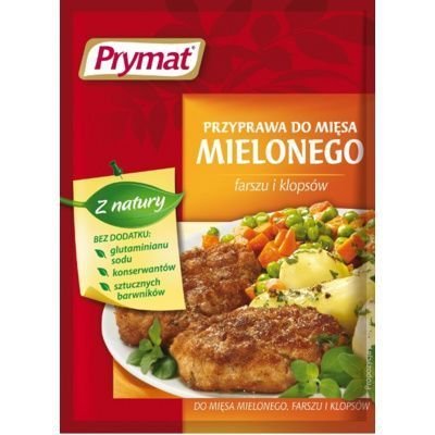 Prymat Przyprawa do mięsa mielonego farszu i klopsów 20 g