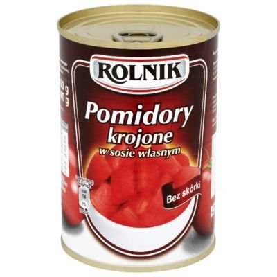 Rolnik POMIDORY KROJONE 425G