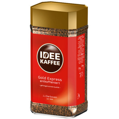 J.J. Darboven Kawa rozpuszczalna IDEE Kaffe, Gold Express, 200 g