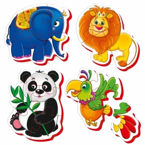 Baby Puzzles Zoo RK1102 02 Roter Kafer