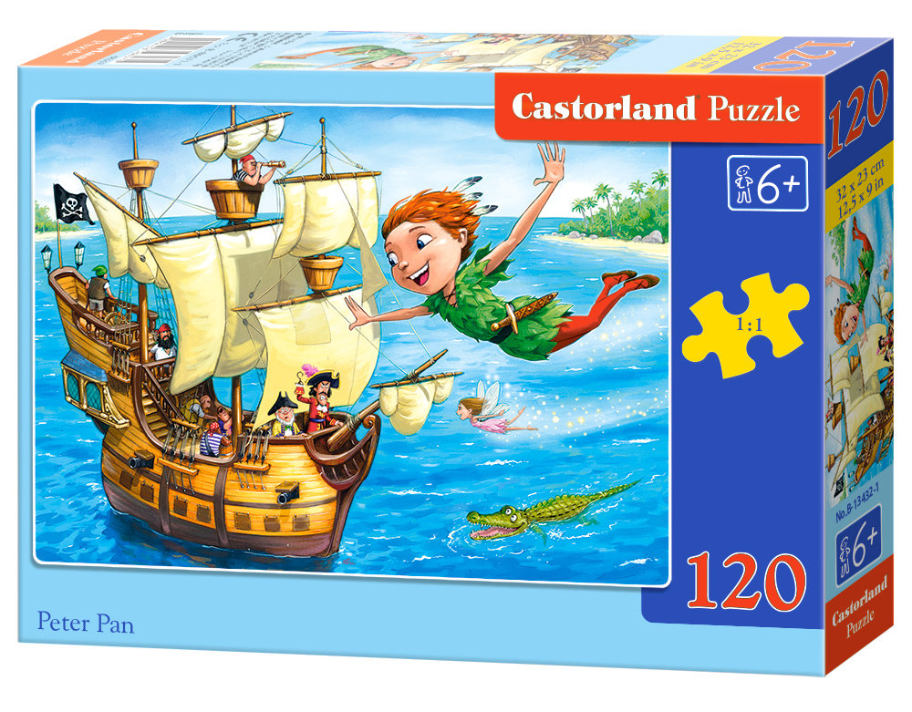 Castorland Puzzle 120 Peter Pan wysyłka w 24h !
