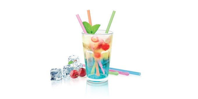 Tescoma Słomki z mieszadełkiem Mydrink, 24 szt.