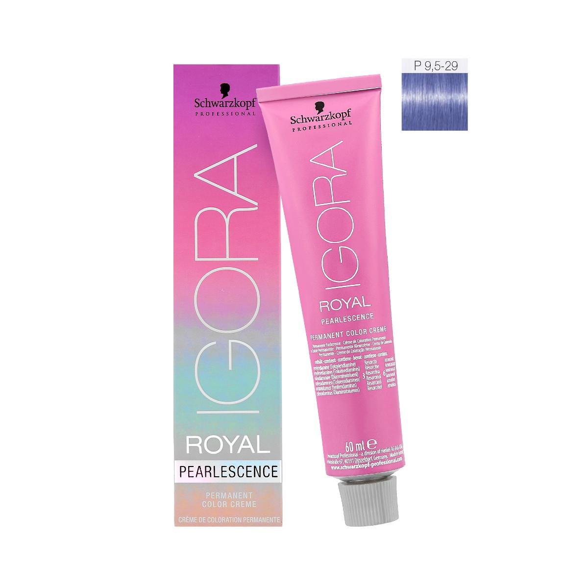 Schwarzkopf Professional Igora Royal Pearlessence pastelowa P9,5-29 Pastel Lavender 60 ml