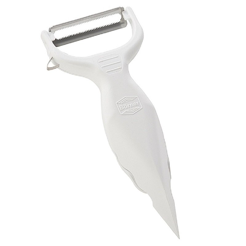 BORNER BORNER Nóż dekoracyjny 6 w 1 z ząbkowanym ostrzem biały T136008 + 20 zł na pierwsze zakupy T136008