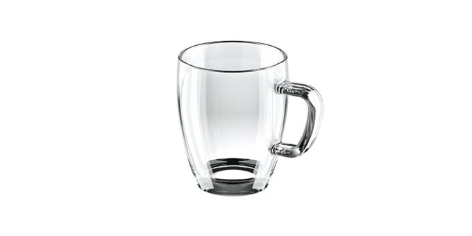 Tescoma Kubek szklany Crema 400 ml