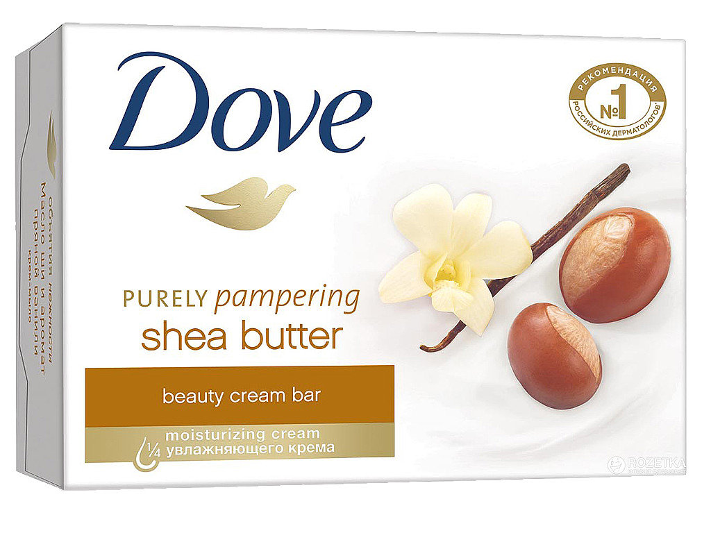 Dove Unilever Kremowa kostka myjąca Purely Pampering Shea Butter 100 g