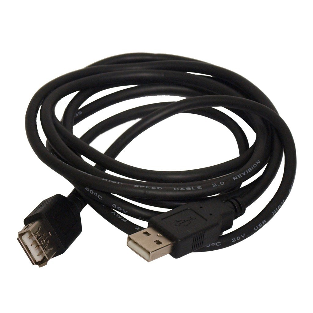 Art Kabel Usb 2.0 Przedłużacz Amęski-Ażeński 1.8M