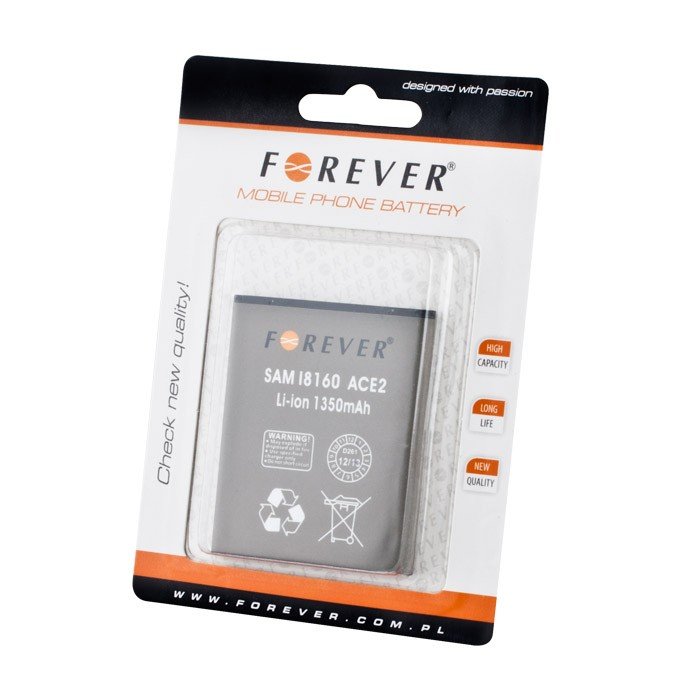 Forever Bateria do Samsung i8160 Galaxy Ace 2 1350 mAh Li-Ion HQ