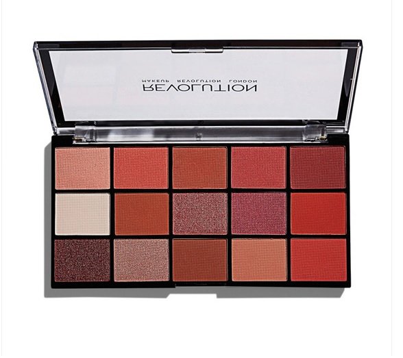 Makeup Revolution Re-Loaded Palette Newtrals 2 paleta 15 cieni do powiek 16,5g