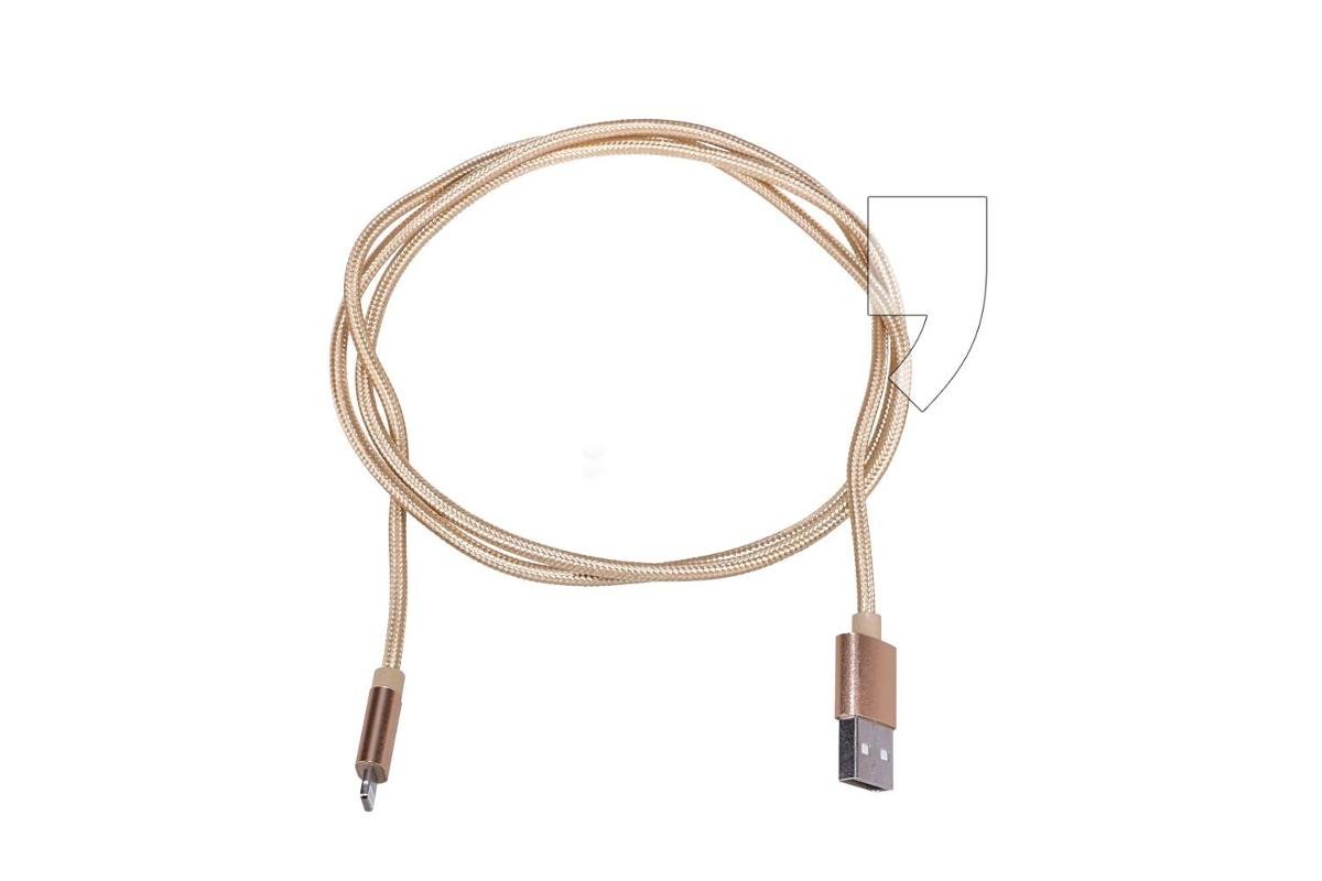 Extralink Extralink Kabel Extralink EX.9502 (Lightning - USB 2.0 ; 1m; kolor złoty) 2_232887