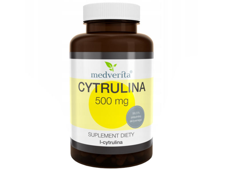 Medverita MEDVERITA, Cytrulina, 500 mg, 60 kapsułek