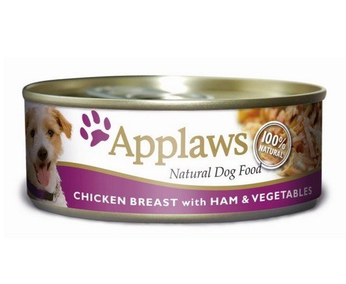 Applaws Dog puszka z kurczakiem, szynką i warzywami 156g MS_5641