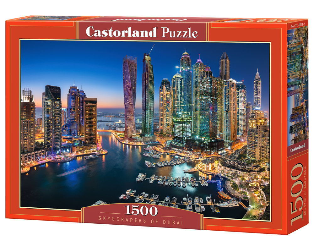Castorland Puzzle 1500 el.;Skyscrapers of Dubai/ C-151813: C-151813