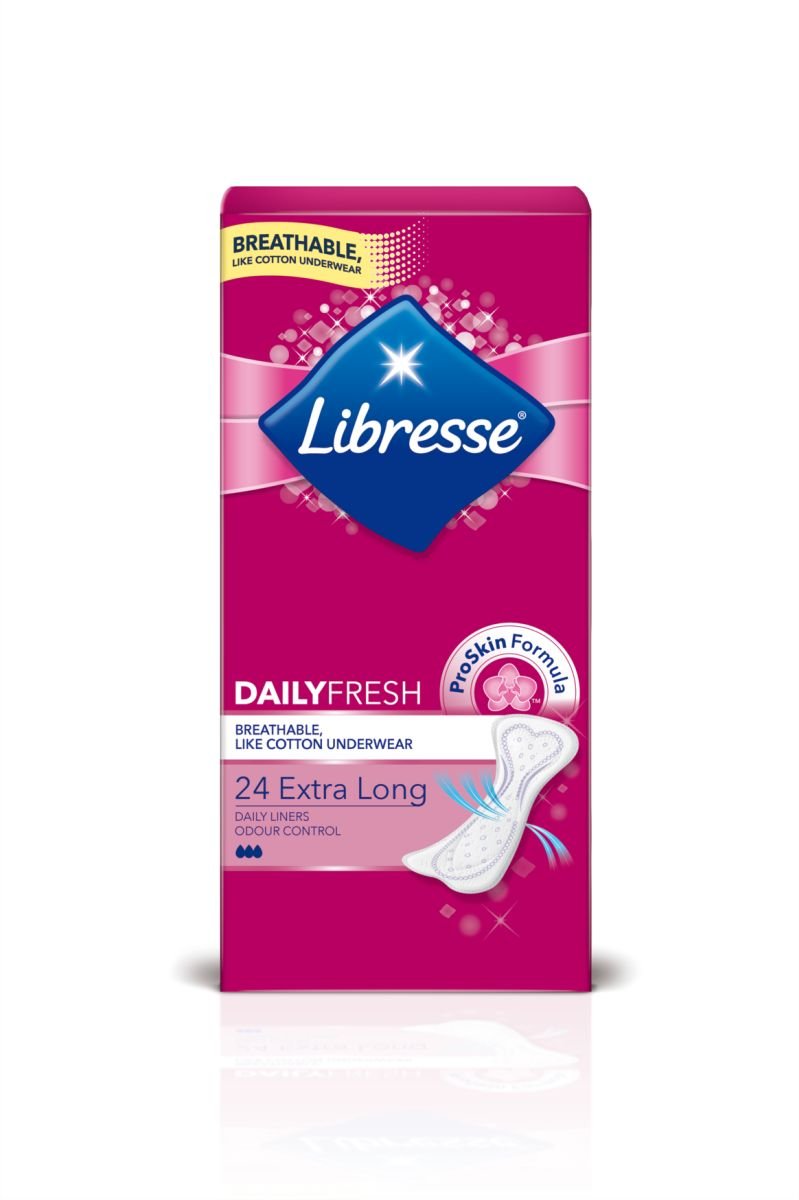 Libresse Sca Wkładki higieniczne Extra Long with Vit E 24 sztuki