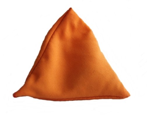 AKS Woreczek gimnastyczny Piramidka pomarańczowy - 1 szt. AKS6287