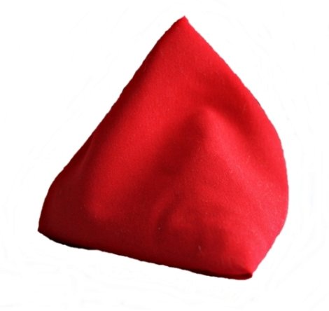 AKS Woreczek gimnastyczny Piramidka czerwony - 1 szt. AKS6288