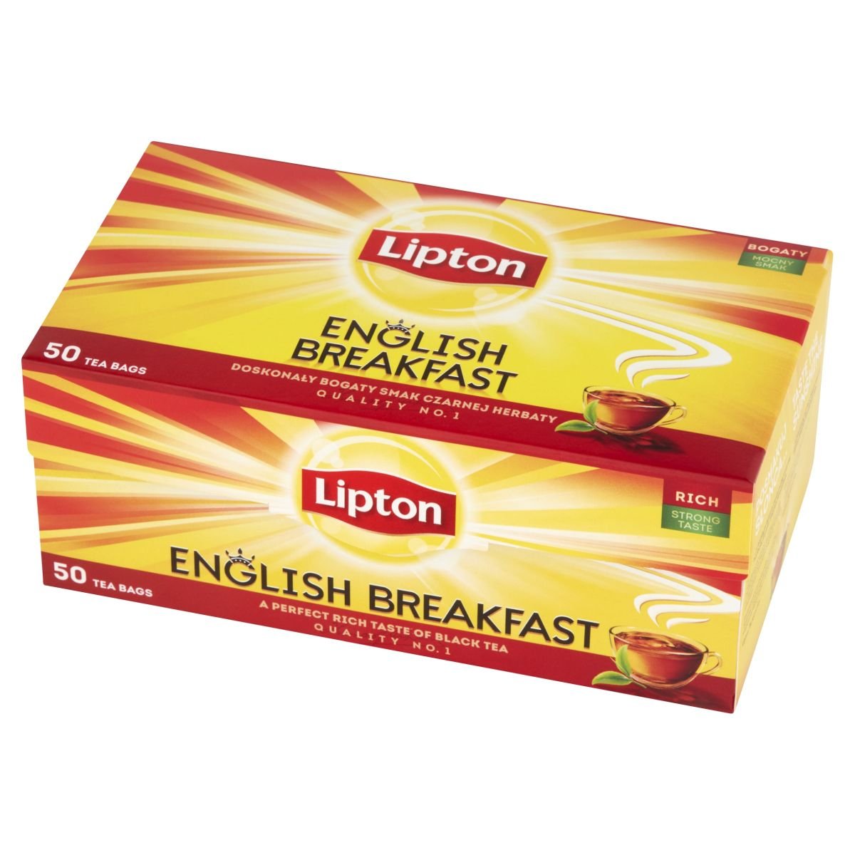 Lipton English Breakfast herbata czarna 50 torebek 100g