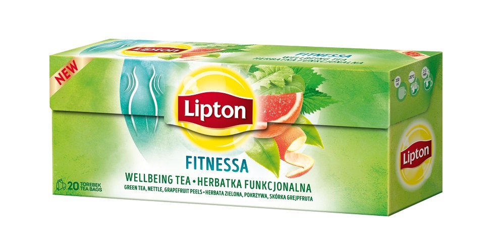 Lipton Herbata funkcjonalna Fitnessa 20 torebek 32g