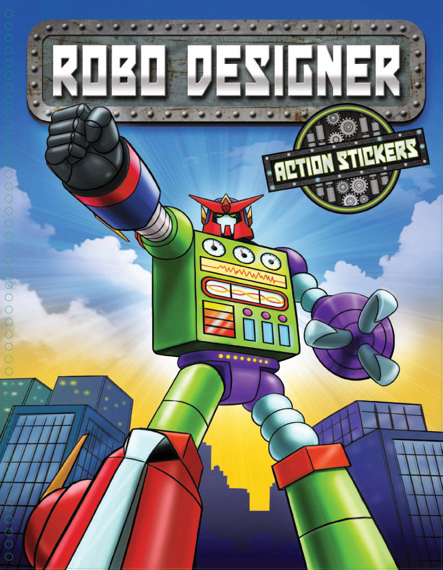 Plus-z ZESTAW KREATYWNY ROBO DESIGNER 1960A