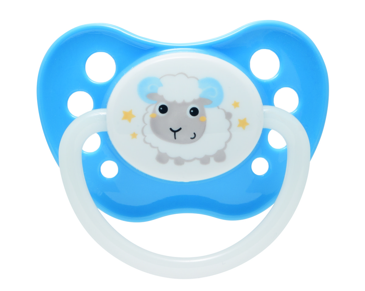 Canpol babies Canpol Smoczek kauczukowy okrągły 0-6m 23/277 Bunny&Company NIEBIESKI 44901