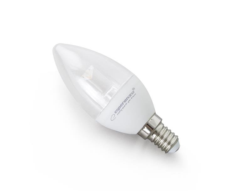Esperanza Żarówka LED E14, 5W, 430lm, 3000K ELL121 - 5901299909423