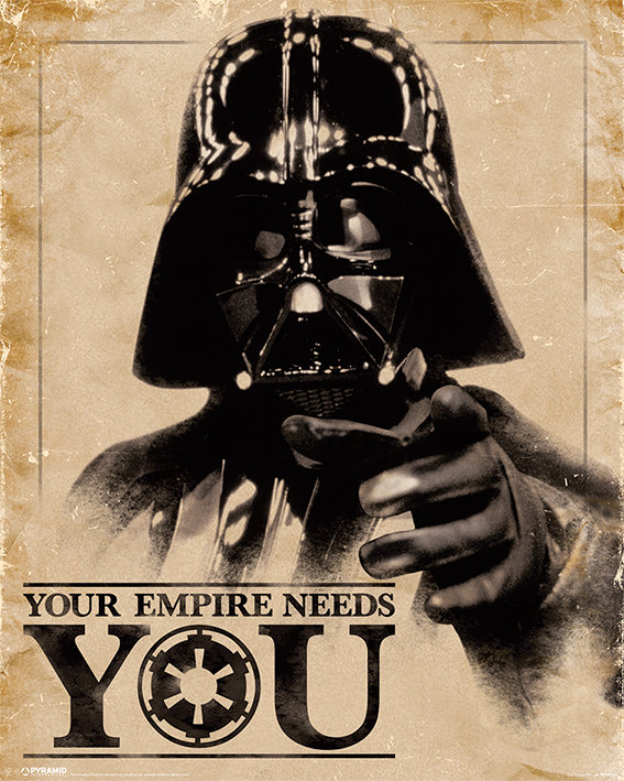 Pyramid Posters Star Wars Classic (Your Empire Needs You) - plakat MPP50621