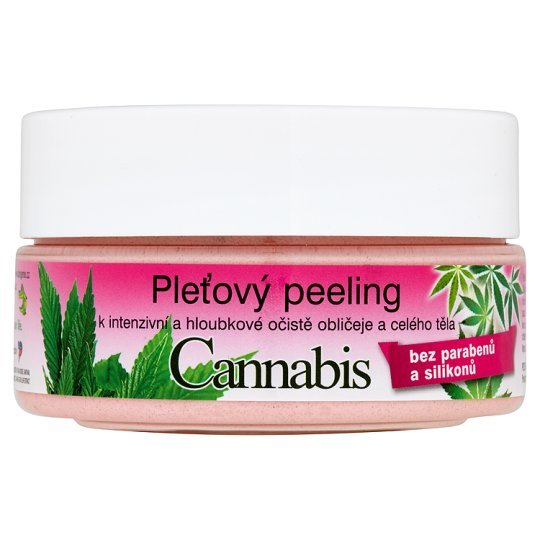 Bione Cosmetics Cannabis peeling do twarzy do twarzy i ciała 200 g