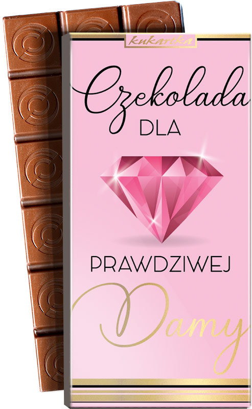 Czekolada mleczna Prawdziwa dama, 100 g