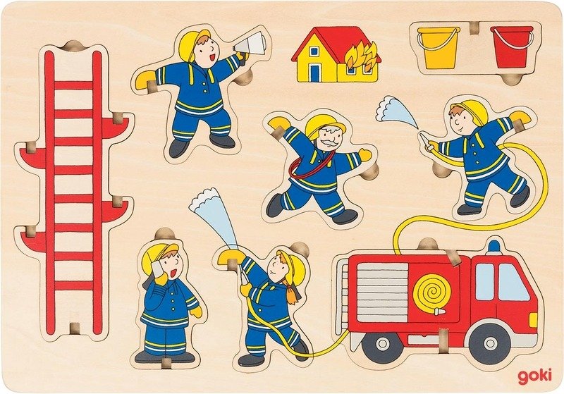 Goki Puzzle przestrzenne strażacy 57471