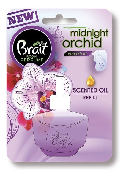 Brait Room Perfume zapas do elektrycznego odświeżacza powietrza Midnight Orchid 20ml