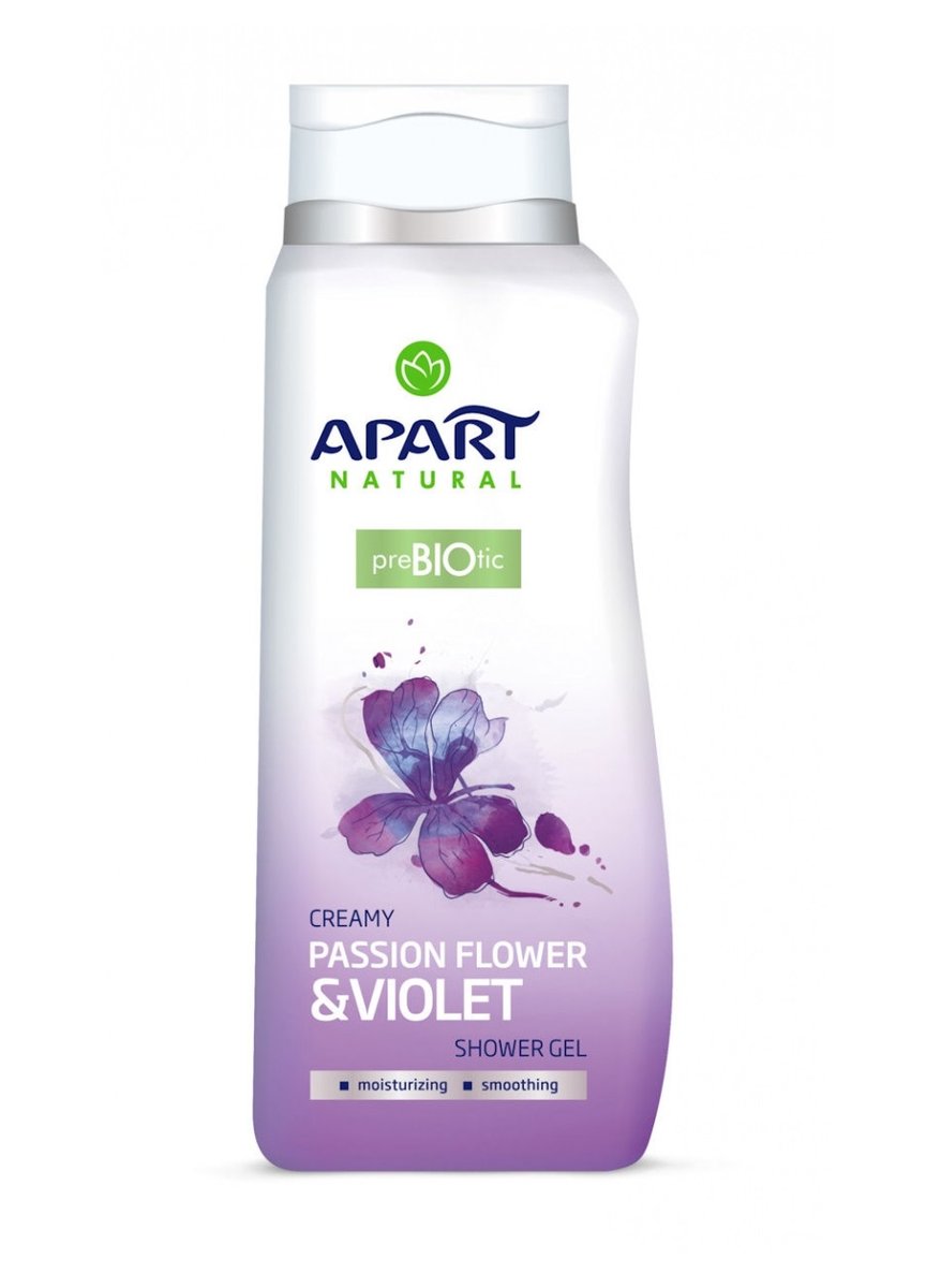 GLOBAL Żel pod prysznic Apart Natural Passion Flower & Violet 400 ml