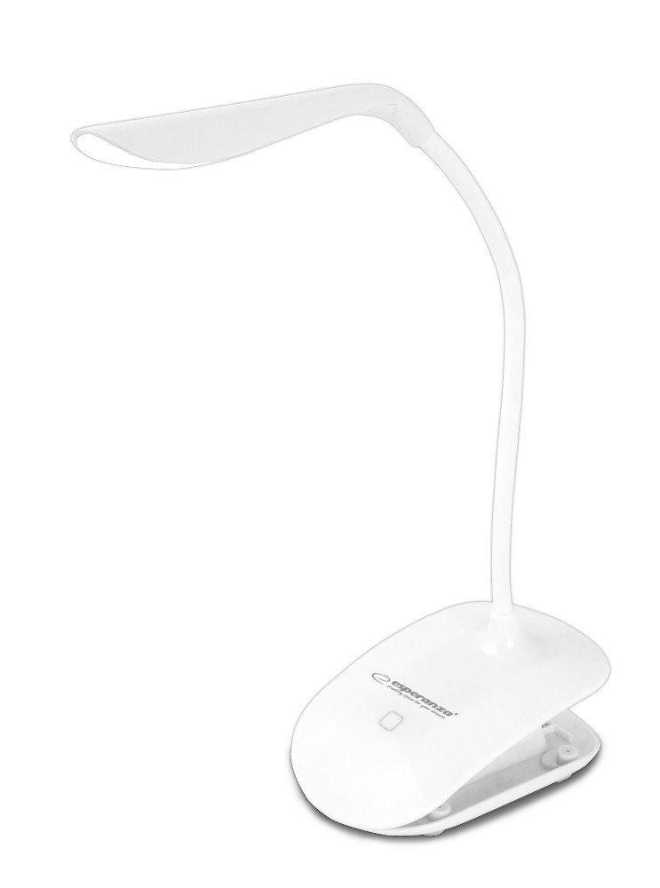 ESPERANZA Lampka LED biurkowa Esperanza Deneb ELD104W biała ELD104W