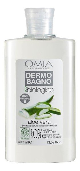 OMIA LABORATOIRES Bio pianki Bad Dermo Bagno biologica Aloe Vera 400 ML