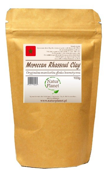 Natur Planet Natur Planet Rhassoul Oryginalna marokańska glinka kosmetyczna 100g