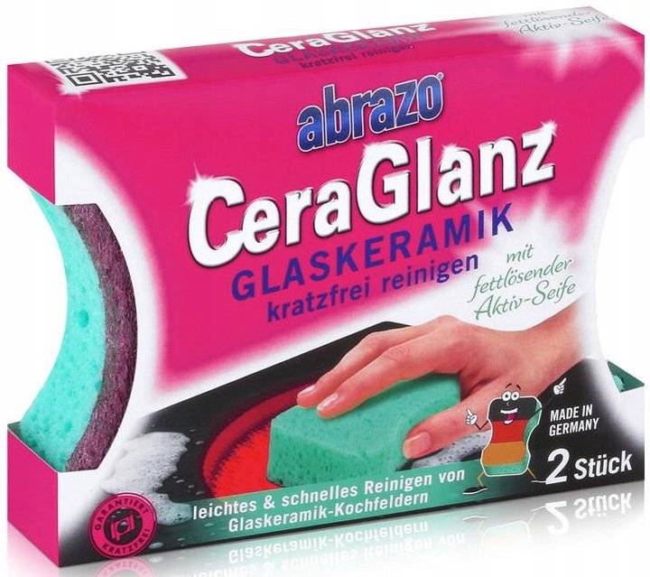 Abrazo gąbki do czyszczenia płyt ceramicznych