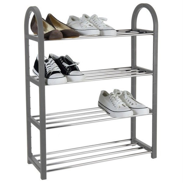 Storage Solutions Regał szafka organizer stojak na buty 4 poziomy 811107-S