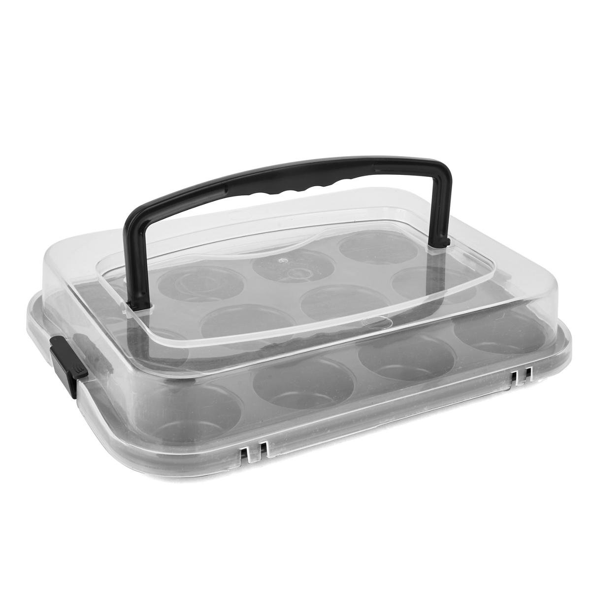 Tadar Forma Blacha do Pieczenia 12 Muffinek Pokrywka