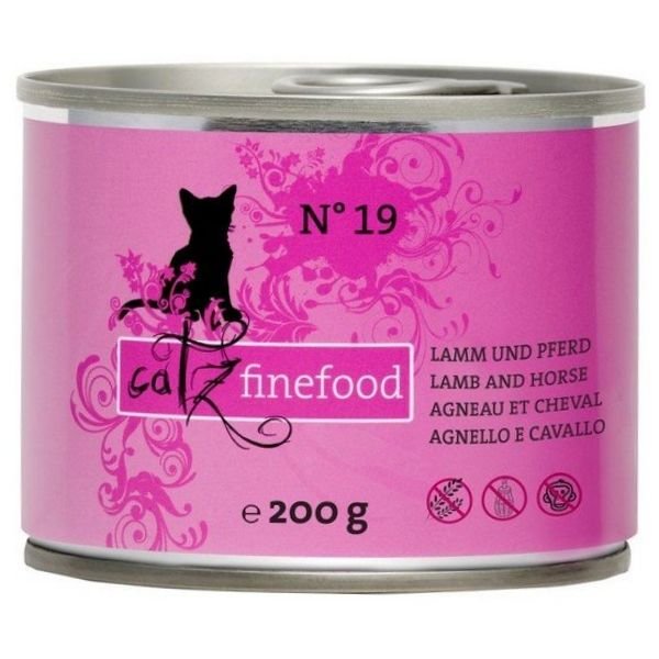 Catz Finefood N.19 Jagnięcina i Bawół puszka 400g / 4260101762290