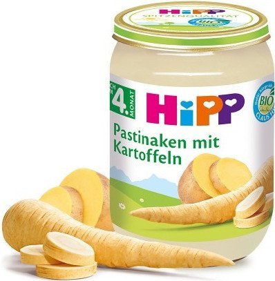 HiPP, ekologiczny pasternak i ziemniaczki, 190 g