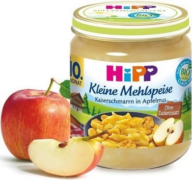 HiPP, Bio, naleśniki z delikatnym musem jabłkowym, 200 g